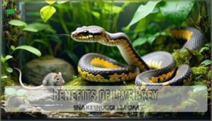 benefits of live prey