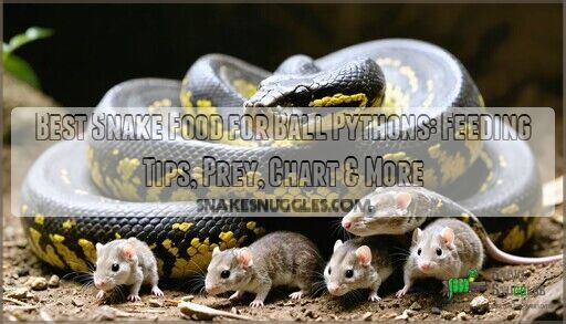 Best Snake Food for Ball Pythons: Feeding Tips, Prey, Chart & More