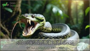 boa constrictor bite risks