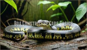 boa constrictor care basics