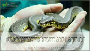 boa constrictor health and handling