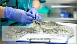 boa constrictor health checks