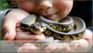 boa constrictor temperament