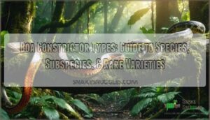 boa constrictor types