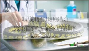 boa constrictor vet recommendations