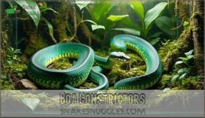 boa constrictors