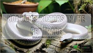 boa constrictors in the pet trade