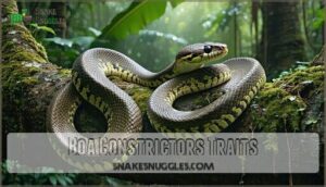 boa constrictors traits