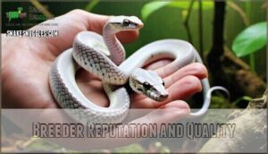 breeder reputation and quality