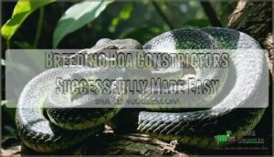 breeding boa constrictors successfully
