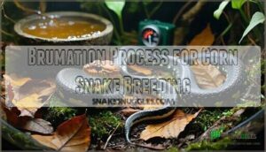 brumation process for corn snake breeding
