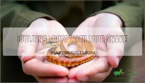 building trust with your snake