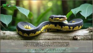 buying ball pythons