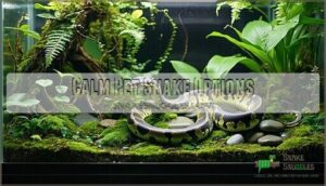 calm pet snake options