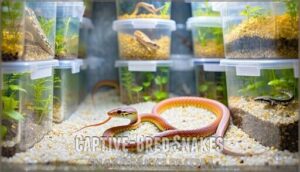 captive-bred snakes