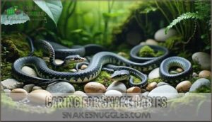 caring for snake babies