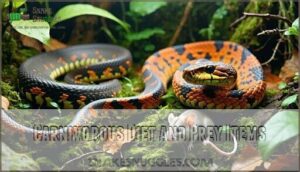 carnivorous diet and prey items