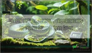 carpet python humidity requirements