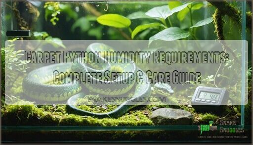 Carpet Python Humidity Requirements: Complete Setup & Care Guide