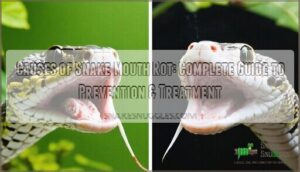 causes of snake mouth rot