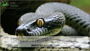 characteristics of pit vipers