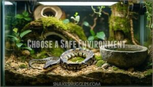 choose a safe environment
