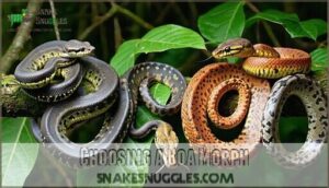 choosing a boa morph
