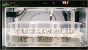 choosing an incubator and monitoring temperature