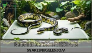 choosing snake heating pads