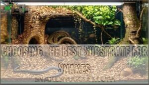 choosing the best substrate for snakes