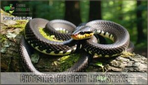 choosing the right milk snake