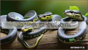 choosing the right snake