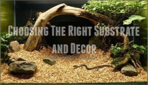 choosing the right substrate and decor