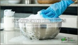 cleaning snake water bowls cleaning snake water bowls