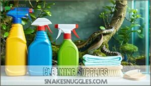 cleaning supplies
