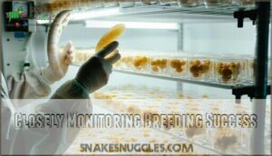 closely monitoring breeding success