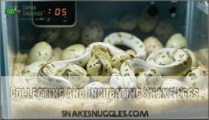 collecting and incubating snake eggs collecting and incubating snake eggs