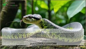 colombian boa considerations