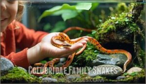 colubridae family snakes