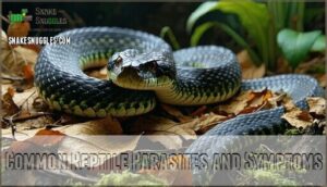 common reptile parasites and symptoms
