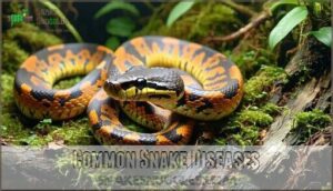 common snake diseases