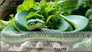 common snake nutritional deficiencies and solutions
