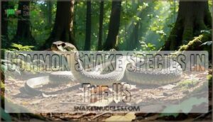 common snake species in the us