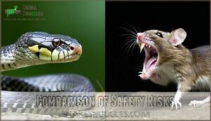 comparison of safety risks