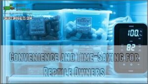 convenience and time-saving for reptile owners