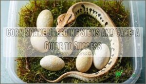 corn snake breeding signs and care