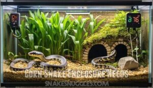 corn snake enclosure needs