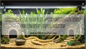 corn snake enclosure setup
