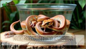 corn snake feeding schedule