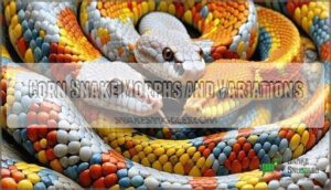 corn snake morphs and variations